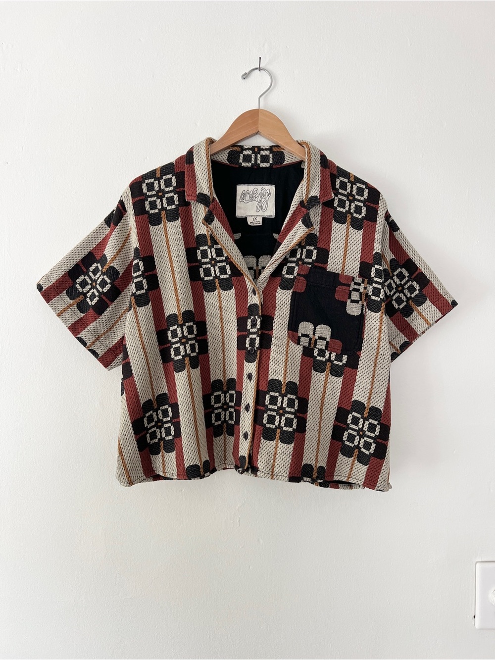 Ace & Jig 1X Murphy Shirt Redwood
